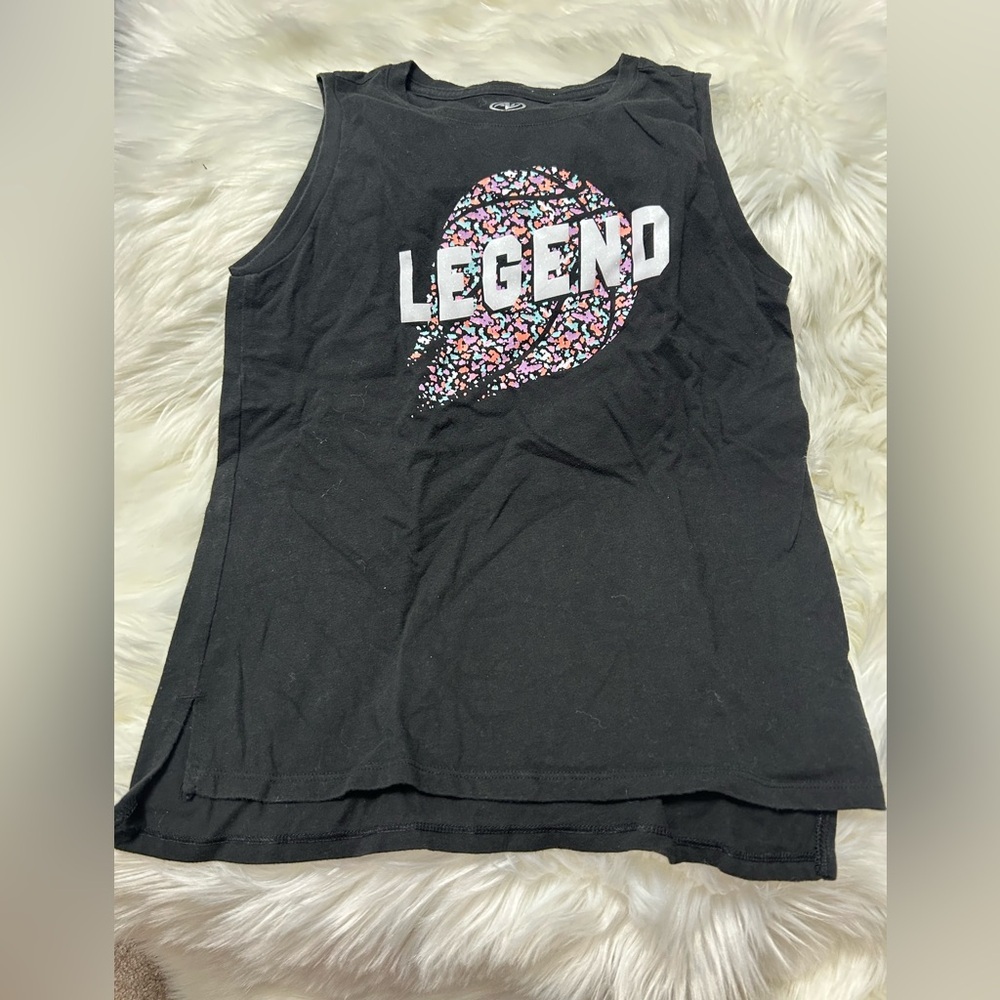 Size 10-12 “LEGEND” Basketball Tank Top E1